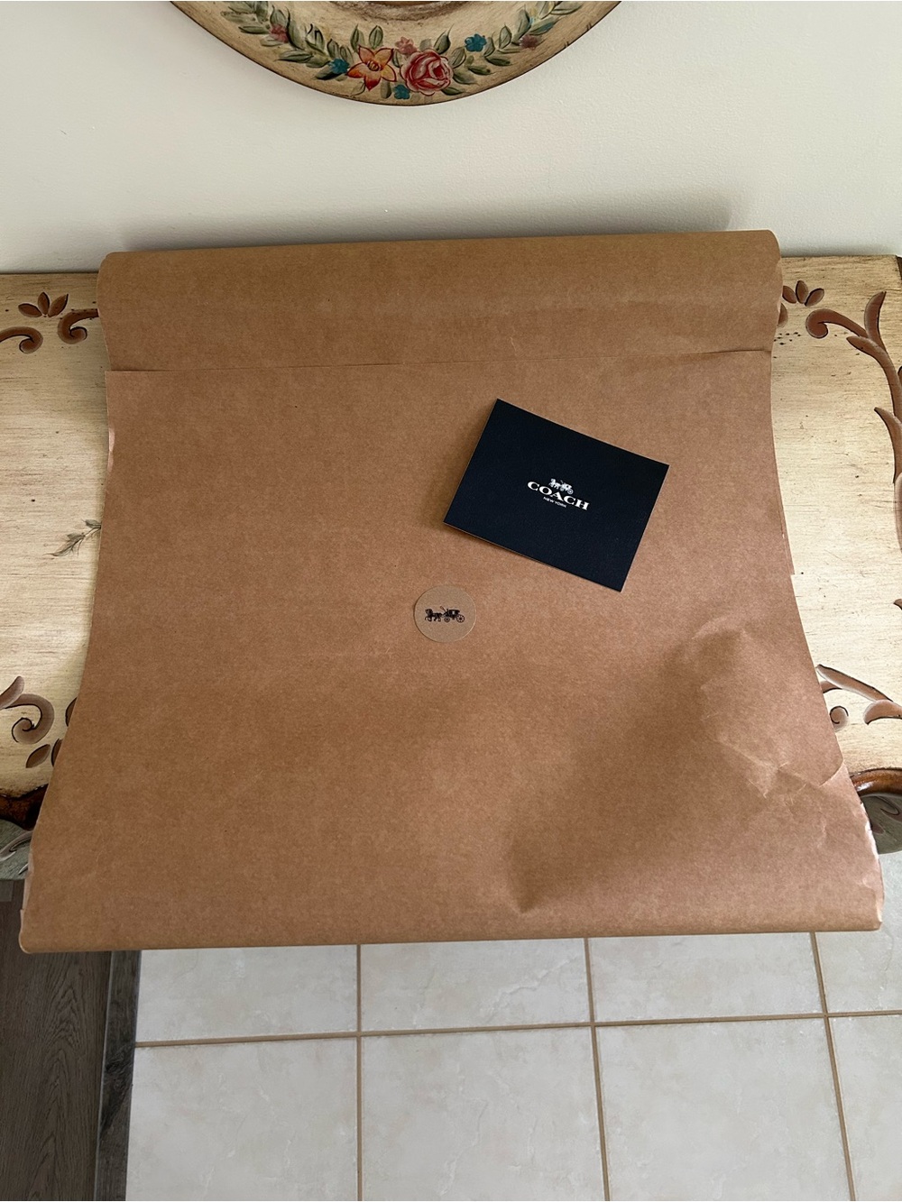Coach Gift Wrapping